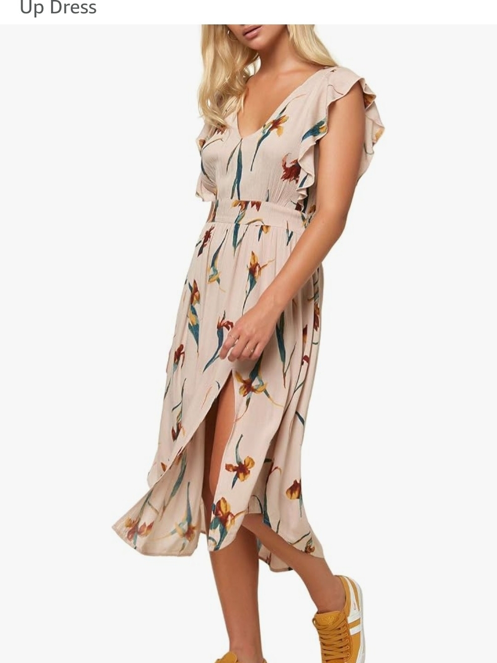 O'Neill Women's V-neck Floral Dress